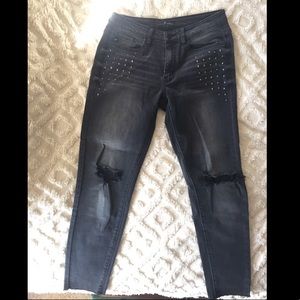 Black Kancan skinnies